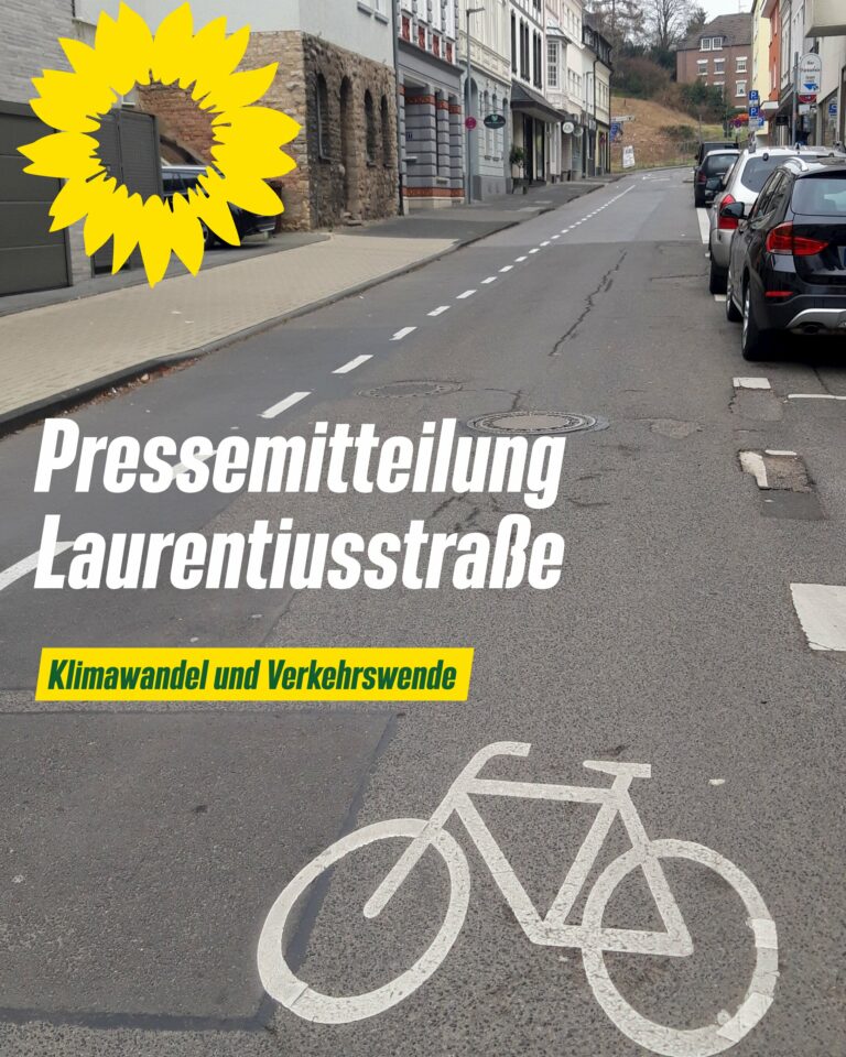 Pressemitteilung Laurentiusstraße