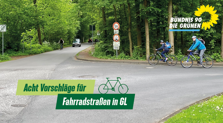 Acht Vorschläge für Fahrradstraßen in Bergisch Gladbach