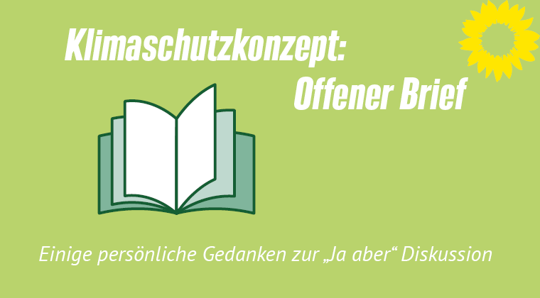 Klimaschutzkonzept: Offener Brief