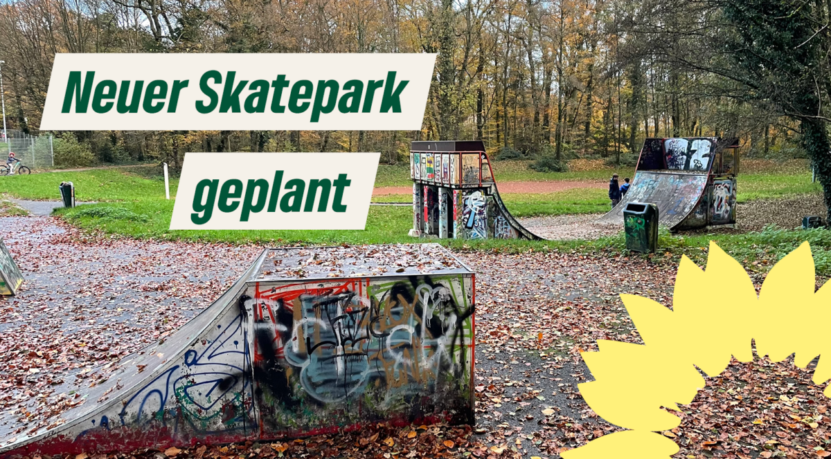 „Bewegung und Begegnung“: Grüne und SPD stehen zum Skatepark