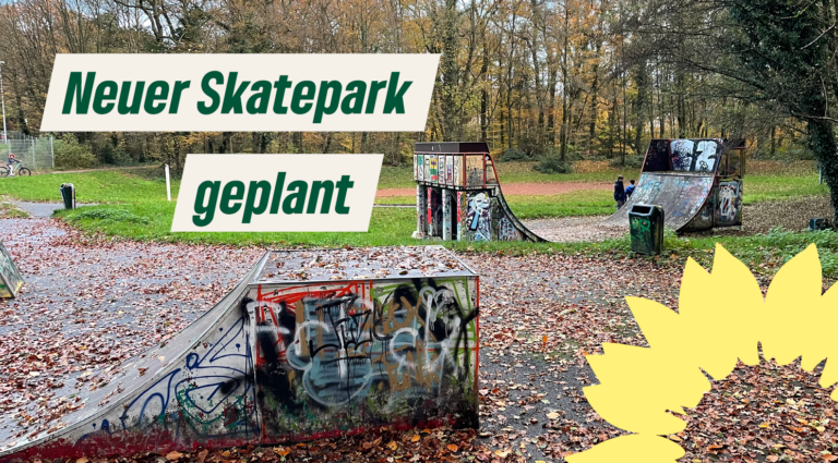 „Bewegung und Begegnung“: Grüne und SPD stehen zum Skatepark