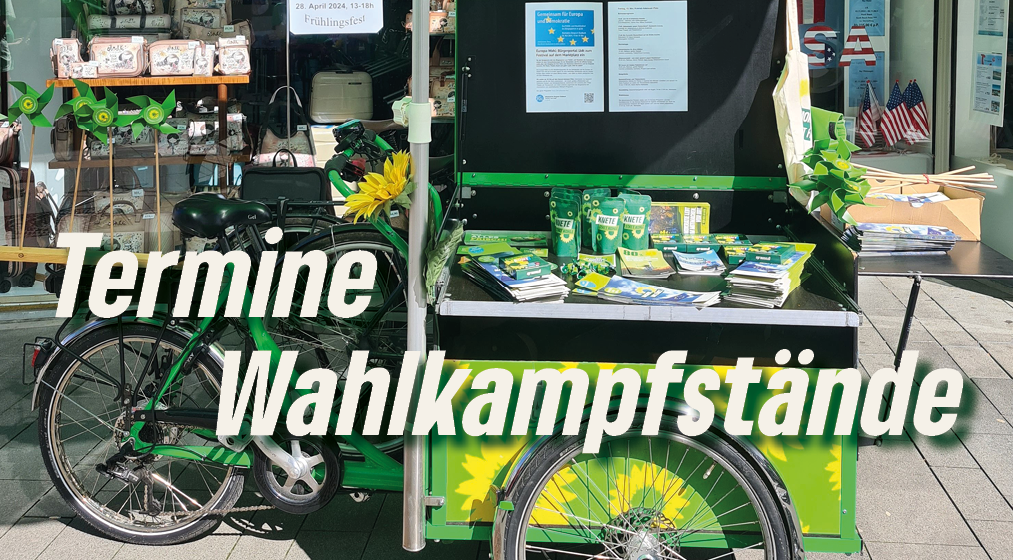 Termine Wahlkampfstände