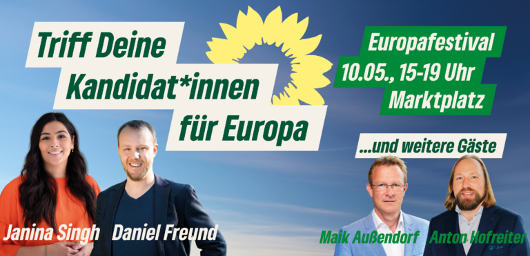 Demokratie- und Europafestival des Bürgerportals am 10.5.