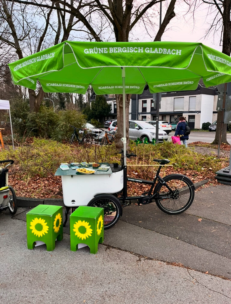 Wahlkampfstand Refrath